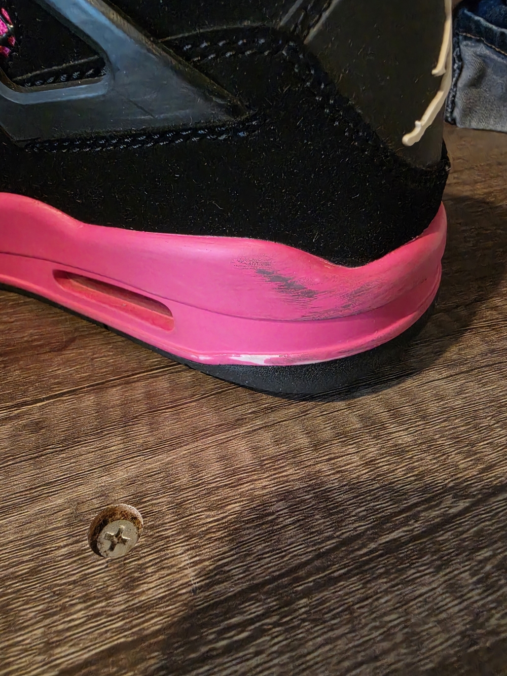 Pink Thunder Jordans 10 - Picture 8 of 9